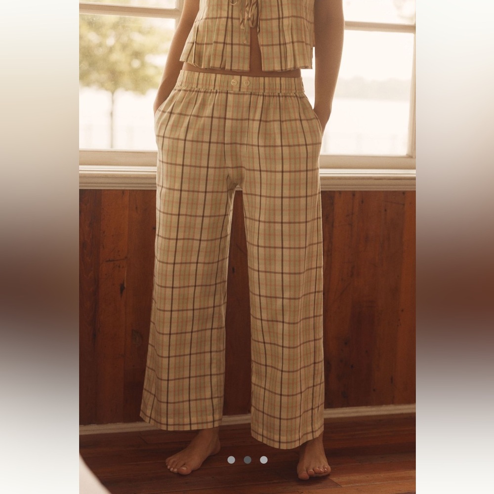 LyreBird Flannel Pajama Set - Picture 2 of 8